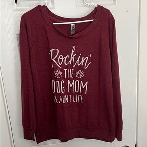 Ladies Graphic Crewneck